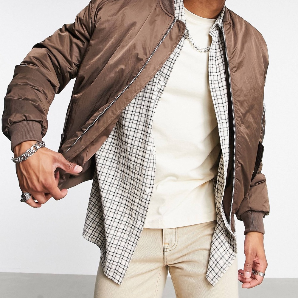ASOS Bomber Jacket - Picture 4 of 7